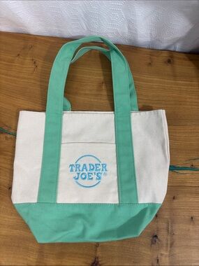 Trader Joe’s Mini Tote Bags -  Green